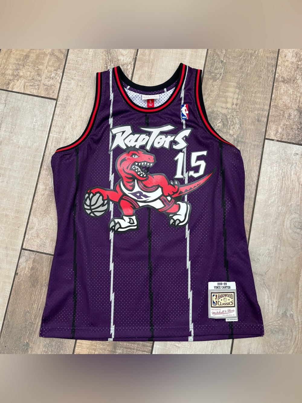 Mitchell & Ness Vince Carter 1998-99 Toronto Raptors Jersey size L